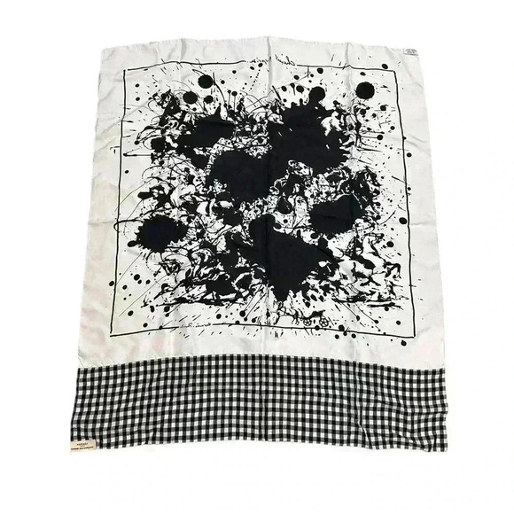 HERMÈS x COMME des GARÇONS “Cheval Surprise” Silk Scarf with Original Box - Rare - Picture 1 of 13